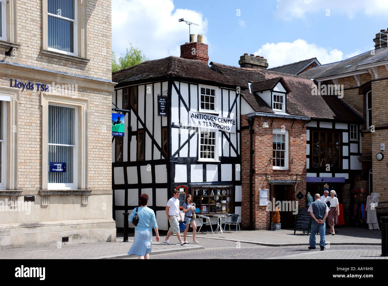 Corn Square and Old Merchant`s House, Leominster, Herefordshire